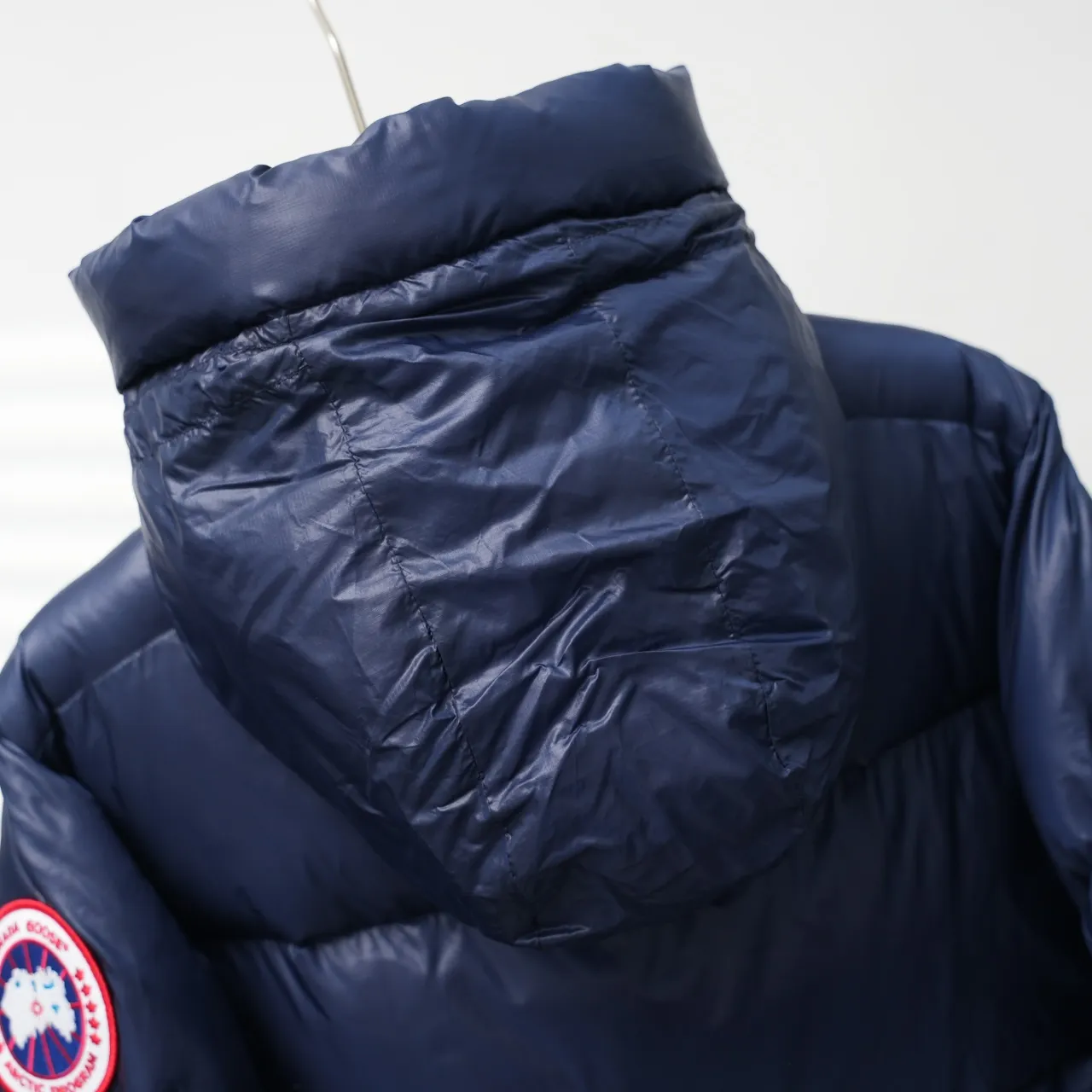 P740 CANADA GOOSE丨Canada Goose 2252 Puff Hooded Down Jacket Color: Dark Blue Red Size: XS-XXL